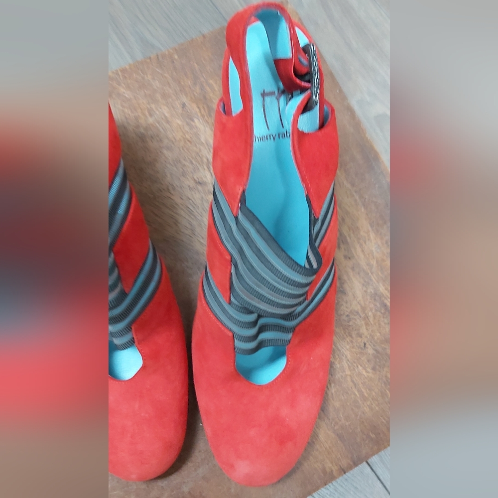 Thierry Rabotin Parma red slingback - Picture 2 of 9